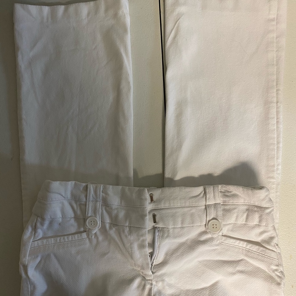White jeans